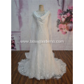 Cheap Wholesale Simple Sexy Mermaid Bridal white wedding gown bride